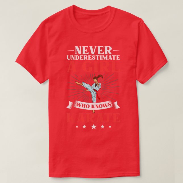 Womens Karate Fighter Black Belt Lesson Training B T-Shirt (Design Front)