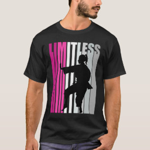 Womens Karate Pink Limitless Birthday Coach Party T-Shirt