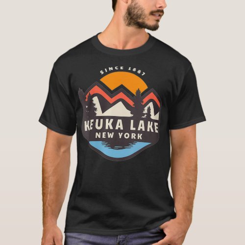 Womens Keuka Lake VNeck  T_Shirt
