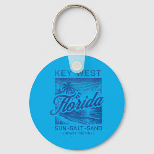 Womens Key West Florida Keys Beach Sun Salt Sand Keychain