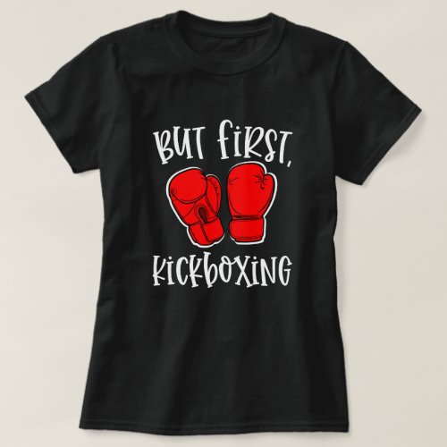 Womens Kickboxing Gym Shirt Cute Gift