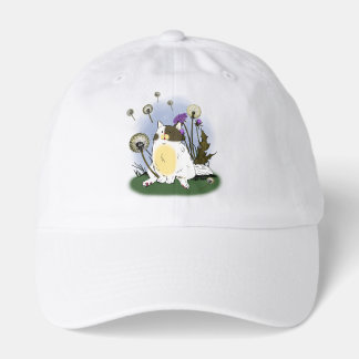 Women's Kitty Dandelions Ball Cap