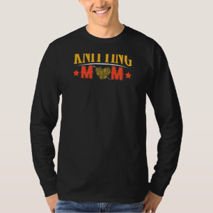 Womens Knitting Mom Crochet Quote Knitter Crocheti T-Shirt
