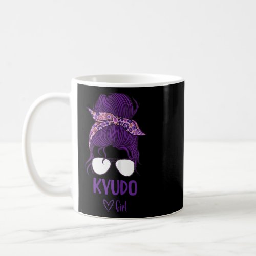 Womens Kyudo Girl  Support Female Athletes  Coffee Mug