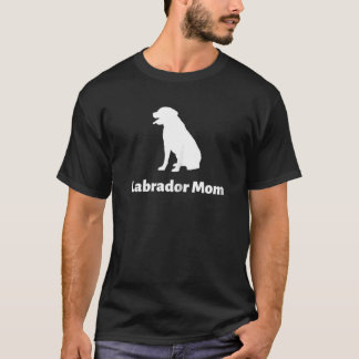 Womens Labrador Mom T T-Shirt