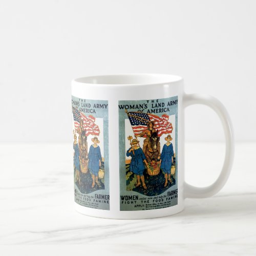 Womens Land Army Coffee Mug