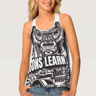 WOMEN'S LEGENDARY GORILLA LESSONS LEARN TANK TOP 