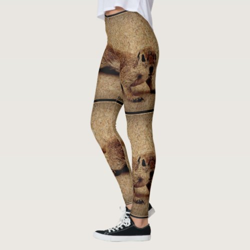 Womens Legging Crawling Charlie Ground Squirrel