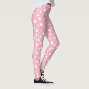 Women's Leggings-Polka Dots Leggings
