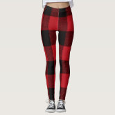 Red Women's Leggings