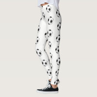 Women's Leggings-Soccer Balls