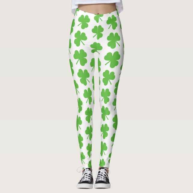 Women's Leggings-St. Patrick's Day Leggings (Front)