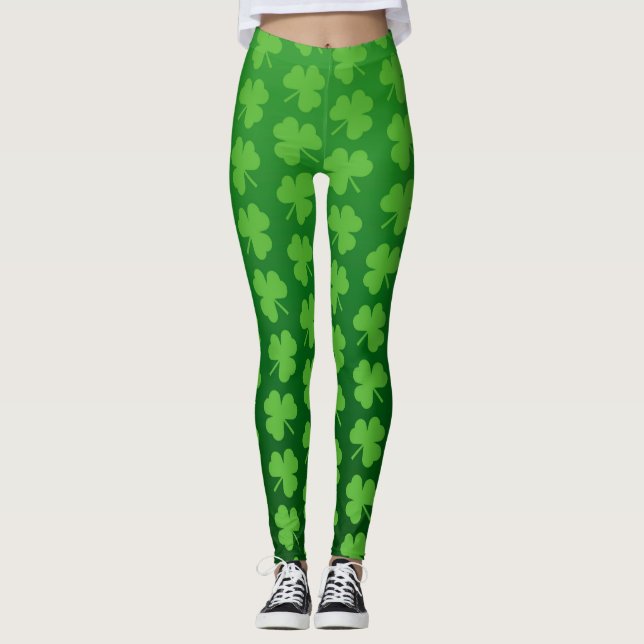 Women's Leggings-St. Patrick's Day Leggings (Front)
