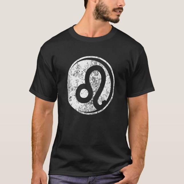 Womens Leo Zodiac Sign For July August Birthday As T-Shirt (Front)