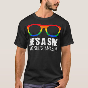 Womens Lesbian LGBTQ Feminism Lesbianism T-Shirt