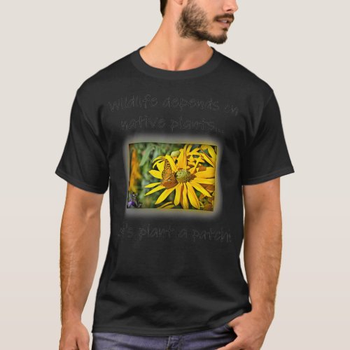 Womens Lets plant a patch of native plants  T_Shirt