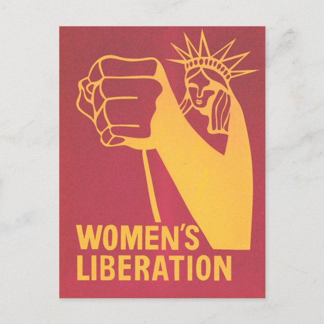 Women's liberation (1970) postcard (Front)
