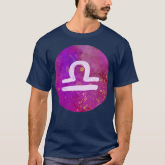 Womens Libra Zodiac Horoscope Astrology Premium T- T-Shirt