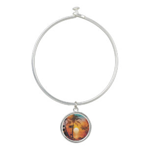 WOMEN'S LIFE'S JOURNEY CHEER UP BANGLE BRACELET
