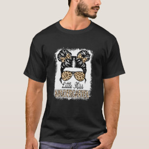 Womens Little Miss Kindergarten Girls Back To Scho T-Shirt