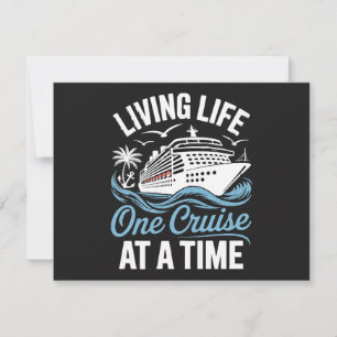 Women's Living Life One Cruise at A Time Invitation