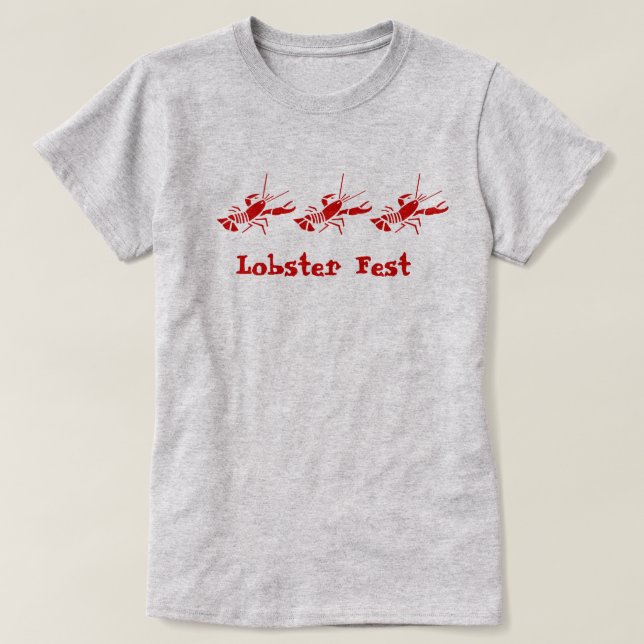 Women's Lobster Fest T-Shirt (Design Front)