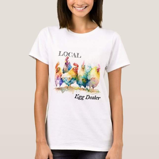 Women's Local Egg Dealer Tee (Front)