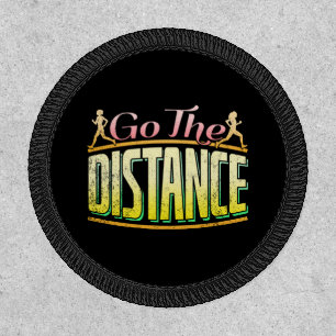 Womens Long Distance Running - Marathon Runner Patch