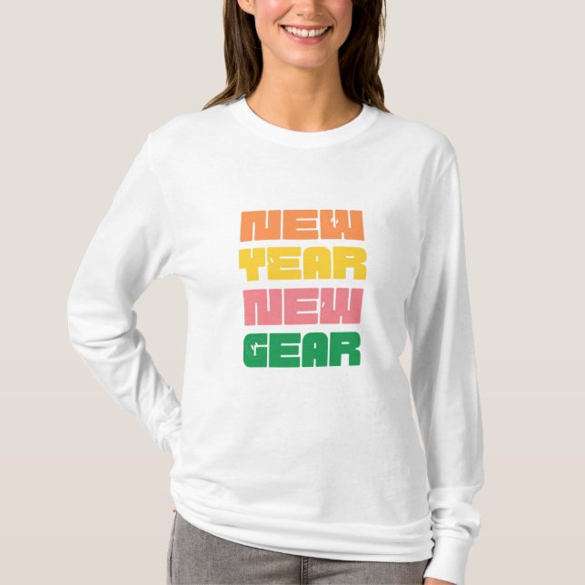 Women's Long Sleeve T-Shirt - New Year Eve 2025 (Front)
