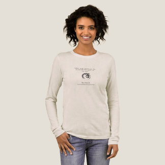 Women's Long Sleeve T-Shirt Tri-Blend Shirt