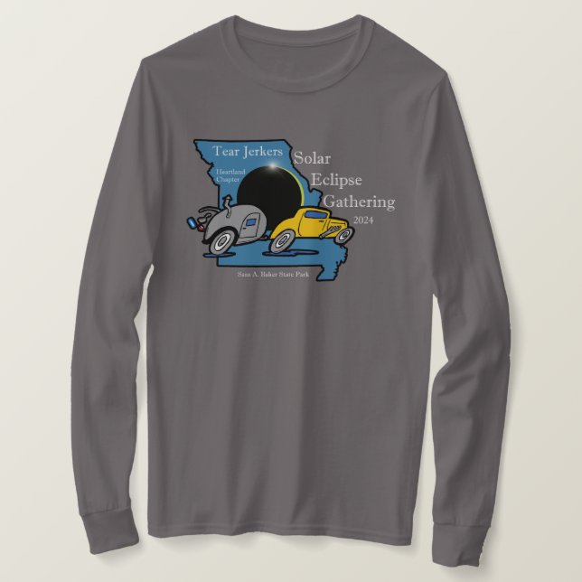 Women's Long Sleeve Tee Shirt for Eclipse (Design Front)