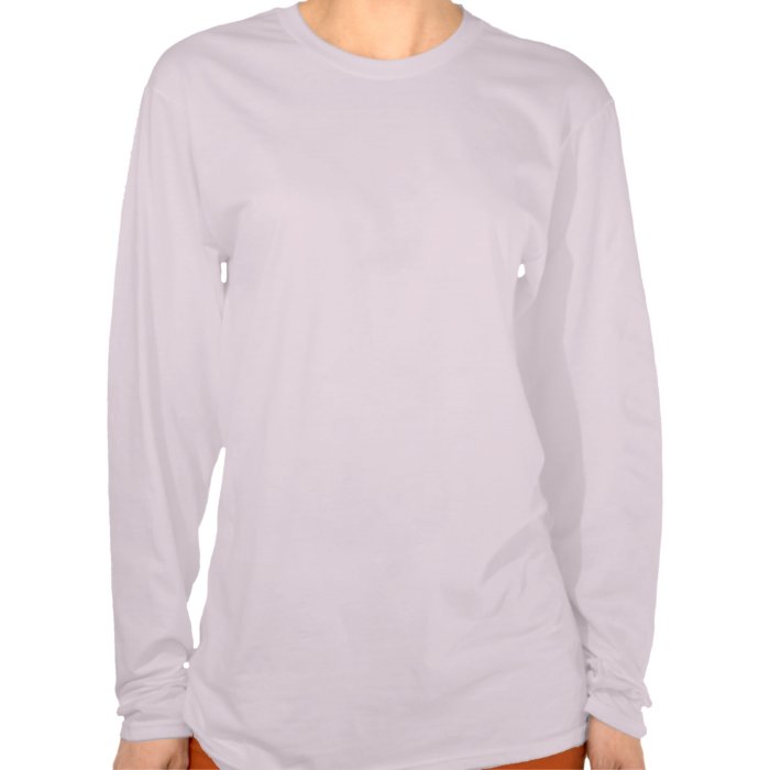 Women's long sleeve tee shirt  Peace