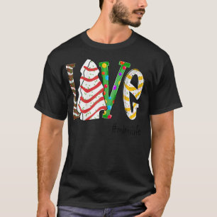 Womens Love Mimilife Christmas Grandma Gift Sweet  T-Shirt