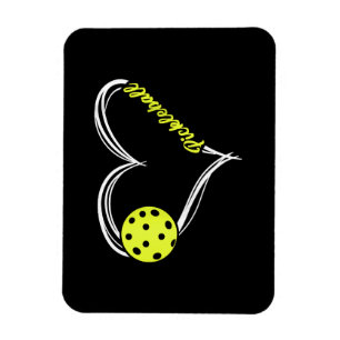 Womens Love Pickleball - cute pickleball match, I Magnet