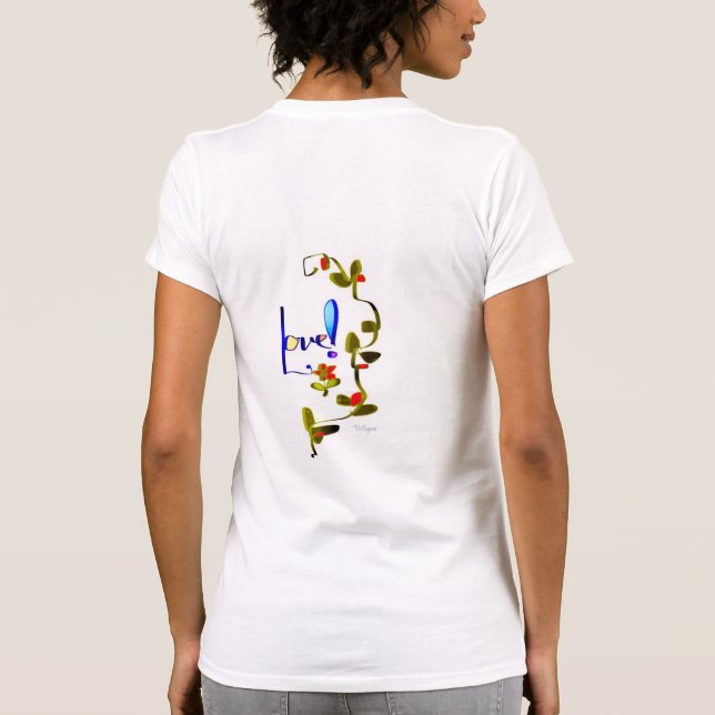 Womens "Love" Tee (Back)