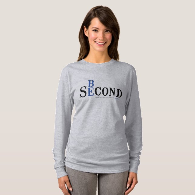 Womens LS gray shirt (Front Full)