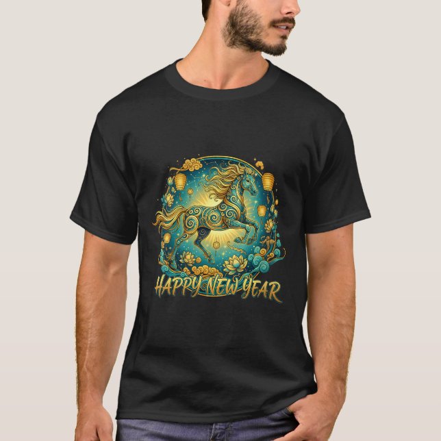 Womens Lunar New Year Happy Chinese New Year Of Th T-Shirt (Front)