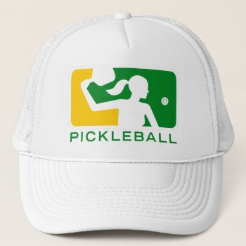 Women's Major League Pickleball Hat (green) by Pickleball_Gift at Zazzle