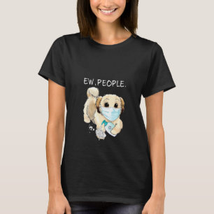 Womens Maltipoo Ew People Dog T-Shirt