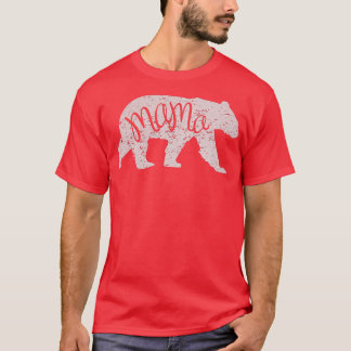 Womens Mama Bear Shirt Graphic Tee2068 