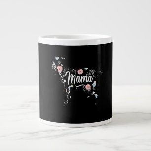 Womens Mama Goat Floral Mom Lover Mor Grandma Giant Coffee Mug