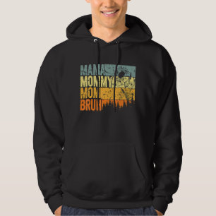 Womens Mama Mommy Mom Bruh  Mothers Day Vintage Hoodie
