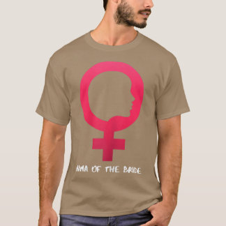 Womens Mama Of The Bride 1439 T-Shirt