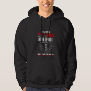 Womens Man Of God Born In July 1984 Only Kneel For Hoodie