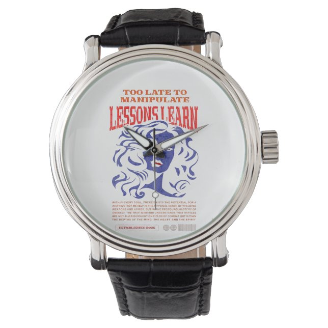 WOMEN'S MANIPULATE LESSONS LEARN EWATCH  WATCH (Front)