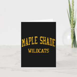 Womens Maple Shade High School Hs Maple Shade Nj V Card