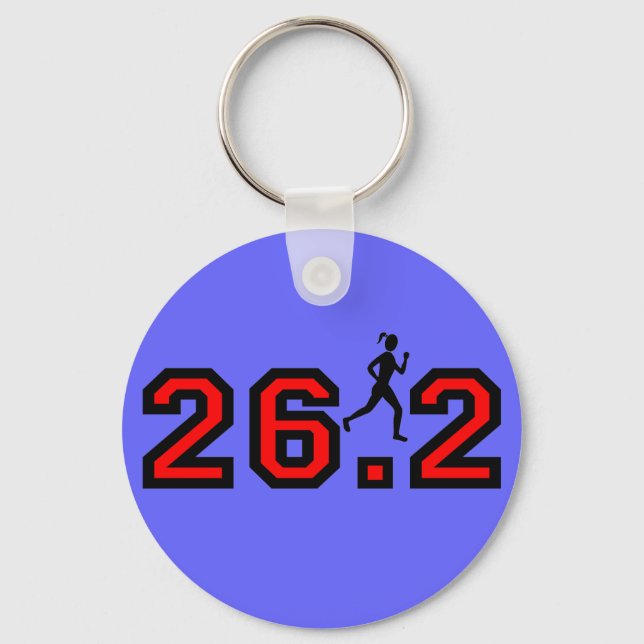 Womens marathon keychain (Front)