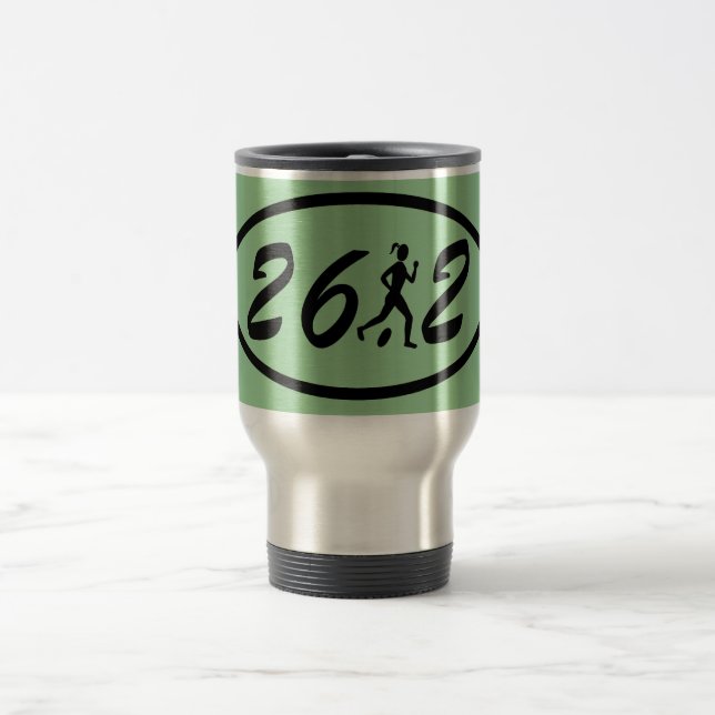 Womens marathon travel mug (Center)