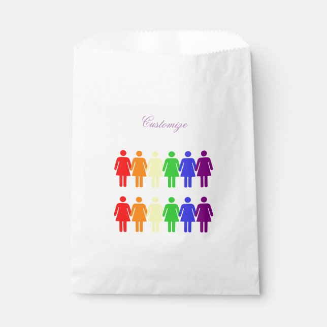 women's march 2017 favor bag (Front)