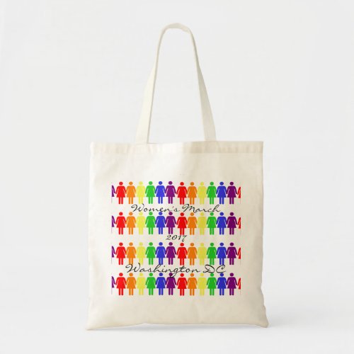 womens march 2017 LGBTQIA Tote Bag